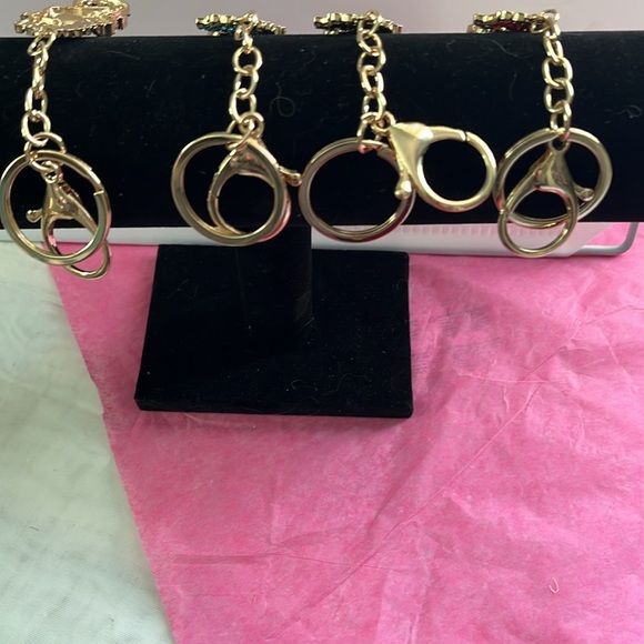 COPY - NIP Pick (1) Rhinestone Seahorse Keychain/Bag Charms - Picture 4 of 4